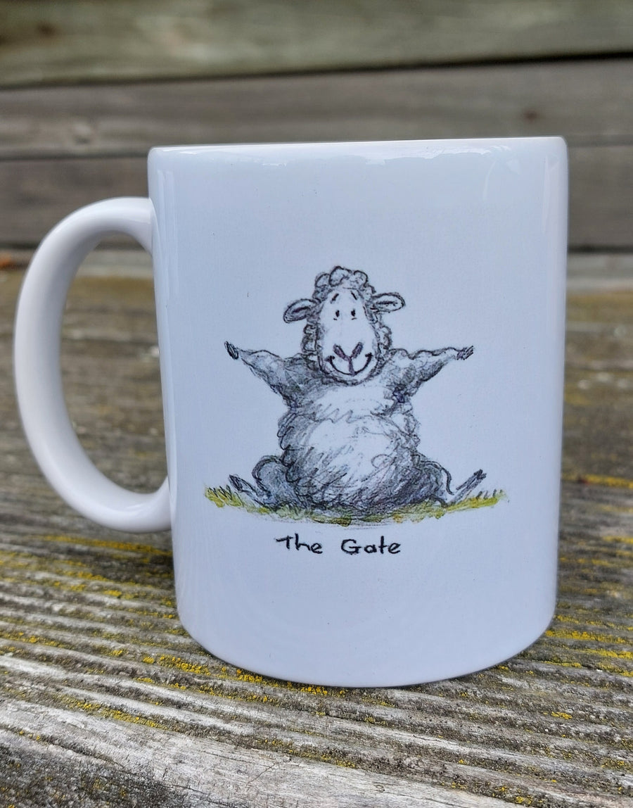 Yoga for Sheep Mugs