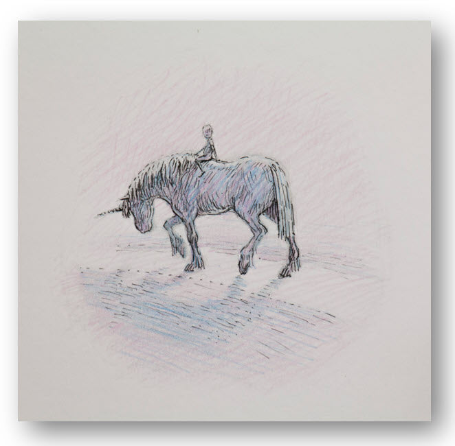 Beautiful & Haunting - 6 Cards (square)