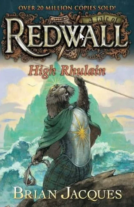 Redwall High Rhulain - Molebabe & Osprey final art (appears in the book)