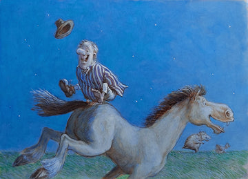 McPhee Whisking & Frisking - original art