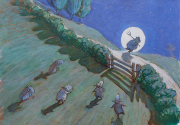 McPhee Moonlight - original art