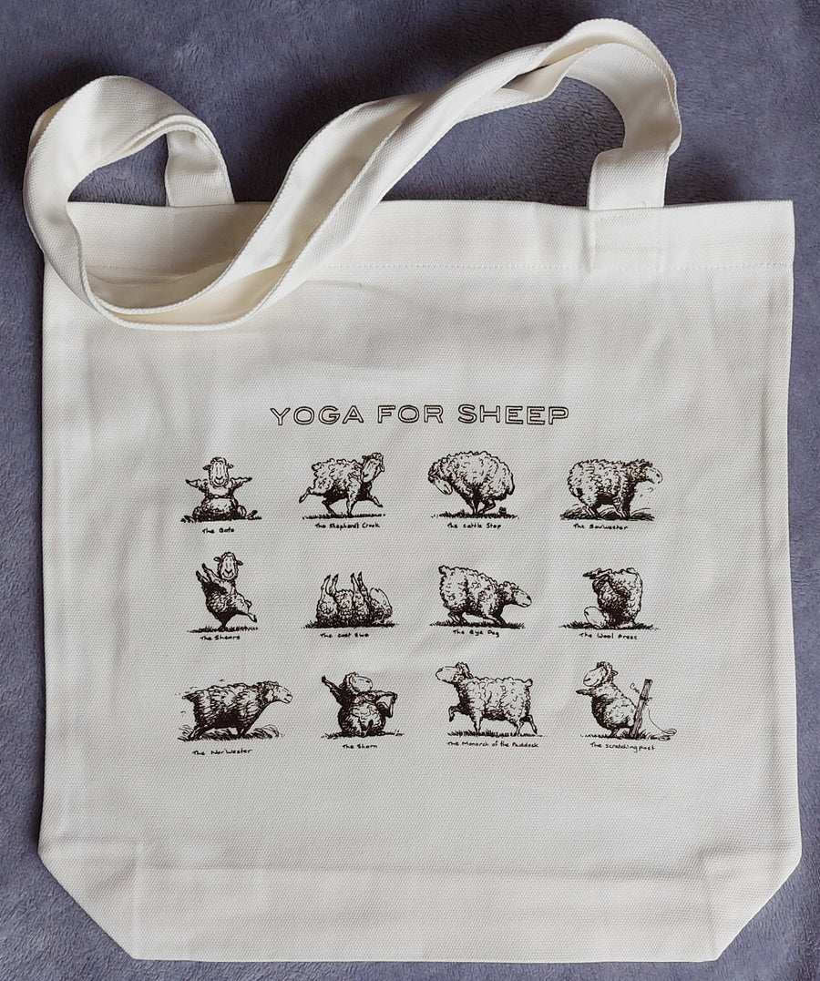 Tote bags - Flying Whales & Yoga for Sheep