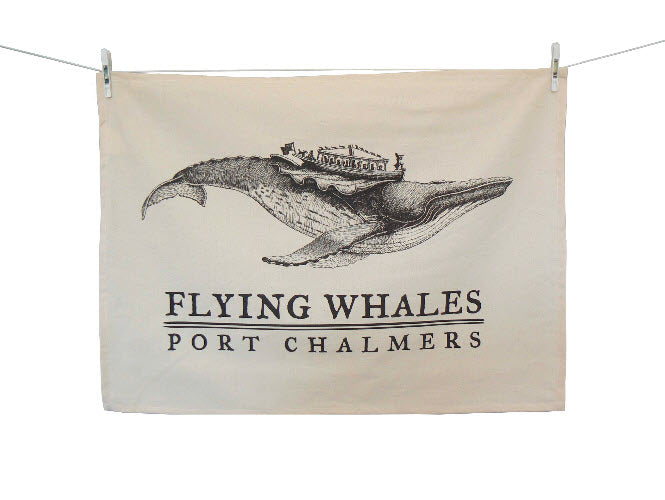 Tea towels - Flying Whales